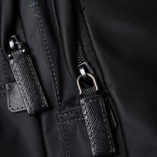 画像をギャラリービューアに読み込む, 極美品 PRADA プラダ Re-Nylon リナイロン バックパック リュック 2VZ081 ブラック シルバー金具 中古 4b013950