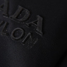画像をギャラリービューアに読み込む, 極美品 PRADA プラダ Re-Nylon リナイロン バックパック リュック 2VZ081 ブラック シルバー金具 中古 4b013950