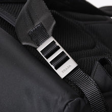 画像をギャラリービューアに読み込む, 極美品 PRADA プラダ Re-Nylon リナイロン バックパック リュック 2VZ081 ブラック シルバー金具 中古 4b013950