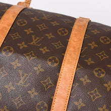画像をギャラリービューアに読み込む, LOUIS VUITTON ルイヴィトン キーポル55 ボストンバッグ M41414 モノグラム ブラウン ゴールド金具 良品 中古 4b013712