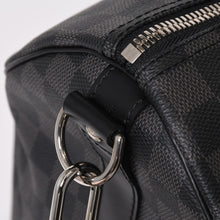 画像をギャラリービューアに読み込む, 極美品 LOUISVUITTON ルイヴィトン キーポルバンドリエール45 ボストンバッグ MB1124 ダミエグラフィット ブラック 中古 4b013988