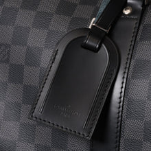 画像をギャラリービューアに読み込む, 極美品 LOUISVUITTON ルイヴィトン キーポルバンドリエール45 ボストンバッグ MB1124 ダミエグラフィット ブラック 中古 4b013988