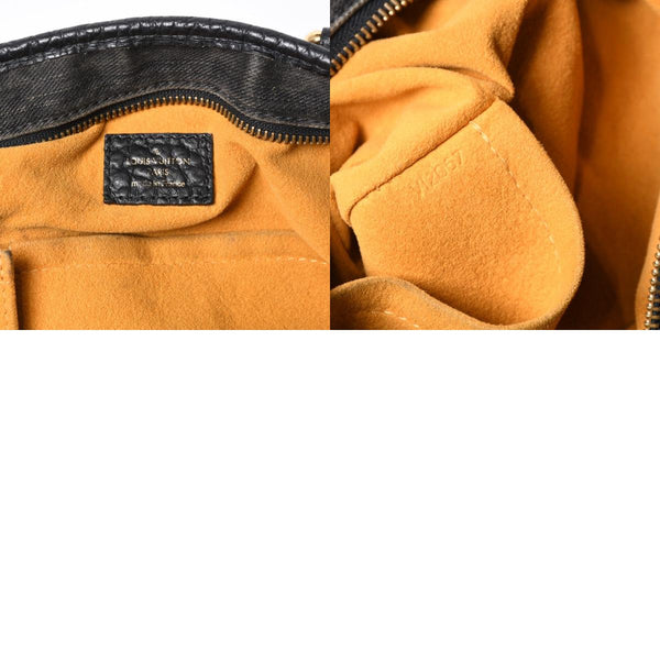 LOUIS VUITTON ルイヴィトン ネオカヴィ MM ハンドバッグ M95351 モノグラム デニム ブラック 2WAY ゴールド金具 美品 中古 4b014116
