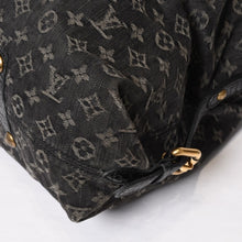 画像をギャラリービューアに読み込む, LOUIS VUITTON ルイヴィトン ネオカヴィMM ハンドバッグ M95351 モノグラム デニム ブラック 2WAY ゴールド金具 美品 中古 4b014117