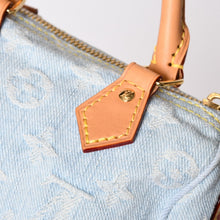 画像をギャラリービューアに読み込む, 極美品 LOUIS VUITTON ルイヴィトン 2WAY ハンドハッグ モノグラム デニム ナノ スピーディ M11212 中古 4b014067