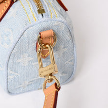 画像をギャラリービューアに読み込む, 極美品 LOUIS VUITTON ルイヴィトン 2WAY ハンドハッグ モノグラム デニム ナノ スピーディ M11212 中古 4b014067