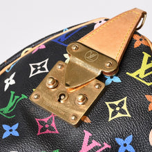 画像をギャラリービューアに読み込む, LOUIS VUITTON ルイヴィトン スピーディ30 ハンドバッグ M92642 モノグラム マルチカラー ブラック ゴールド金具 村上隆 美品 中古 4b014066