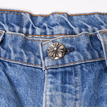 画像をギャラリービューアに読み込む, 未使用 CHROME HEARTS クロムハーツ セメタリークロスパッチ デニムパンツ サイズ36 Levi's 517 リーバイス517 中古 4b014119