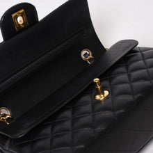 画像をギャラリービューアに読み込む, 新品同様 CHANEL シャネル マトラッセ23 Wフラップ Wチェーンショルダーバッグ ランダム番台 ココマーク ラムスキン ブラック 中古 4b014039