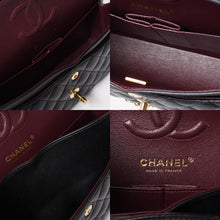 画像をギャラリービューアに読み込む, 新品同様 CHANEL シャネル マトラッセ23 Wフラップ Wチェーンショルダーバッグ ランダム番台 ココマーク ラムスキン ブラック 中古 4b014039