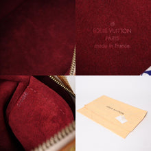 画像をギャラリービューアに読み込む, 極美品 LOUIS VUITTON ルイヴィトン プリシラ ハンドバッグ M40096 モノグラム マルチカラー ホワイト 村上隆 中古 4b014065