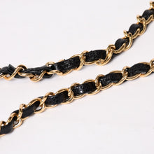 画像をギャラリービューアに読み込む, 極美品 CHANEL シャネル マトラッセ25 Wフラップ Wチェーンショルダーバッグ 21番台 ココマーク キャビアスキン ブラック ゴールド 中古 4b014038
