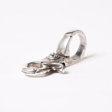 画像をギャラリービューアに読み込む, CHROME HEARTS クロムハーツ クロスボールクィッククリップ シルバー925 シルバー金具 4.8g 美品 中古 4b014099