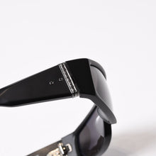 Load image into Gallery viewer, 極美品 CHROME HEARTS クロムハーツ PORNY ポルニー サングラス アセテート シルバー925 ブラック サイズ63☐15-129 中古 4b014106