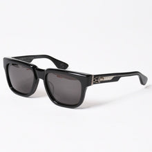 Load image into Gallery viewer, 極美品 CHROME HEARTS クロムハーツ BOX-OFFICER ボックスオフィサー サングラス ダガー ブラック サイズ56□19-144 中古 4b014107