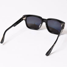 Load image into Gallery viewer, 極美品 CHROME HEARTS クロムハーツ BOX-OFFICER ボックスオフィサー サングラス ダガー ブラック サイズ56□19-144 中古 4b014107