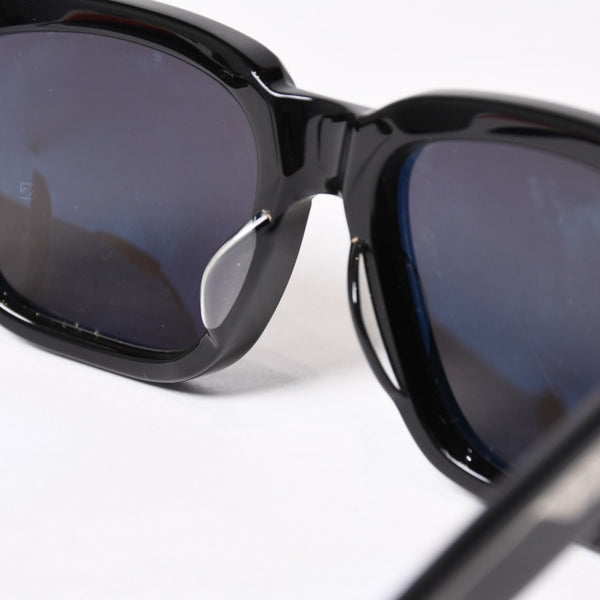 極美品 CHROME HEARTS クロムハーツ BOX-OFFICER ボックスオフィサー サングラス ダガー ブラック サイズ56□19-144 中古 4b014107
