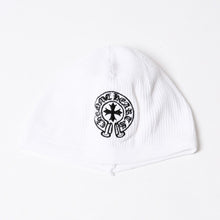 画像をギャラリービューアに読み込む, 極美品 CHROME HEARTS クロムハーツ H.S. THERMAL BEANIE ホースシュー サーマル ビーニー CHプラス ホワイト 初期 廃番品 中古 4b013967