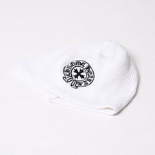 画像をギャラリービューアに読み込む, 極美品 CHROME HEARTS クロムハーツ H.S. THERMAL BEANIE ホースシュー サーマル ビーニー CHプラス ホワイト 初期 廃番品 中古 4b013967