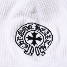 画像をギャラリービューアに読み込む, 極美品 CHROME HEARTS クロムハーツ H.S. THERMAL BEANIE ホースシュー サーマル ビーニー CHプラス ホワイト 初期 廃番品 中古 4b013967