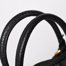 画像をギャラリービューアに読み込む, LOUIS VUITTON ルイヴィトン ネオカヴィ MM ハンドバッグ M95351 モノグラム デニム ブラック 2WAY ゴールド金具 美品 中古 4b014116