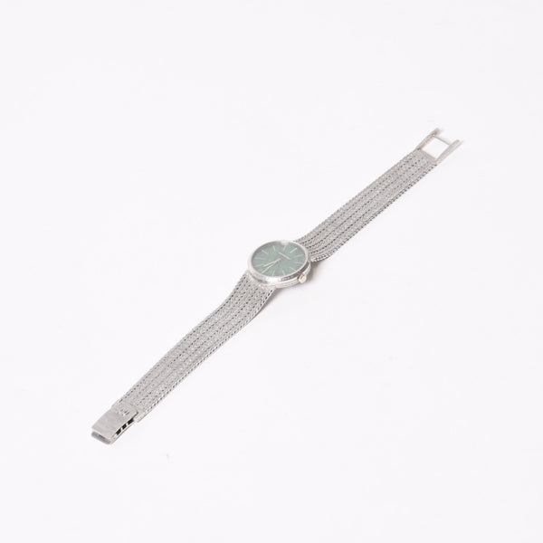 Very Good Condition AUDEMARS PIGUET Audemars Piguet Round Watch Jade Dial Weight Approx. 59.0g Manual Winding Used 4b014034