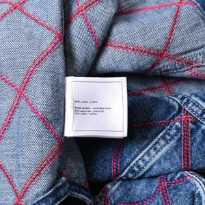 Very Good Condition CHANEL No Color Denim Jacket P71319V63952 Size 50 Here Mark Stitch Blue Men's Used 4b012768