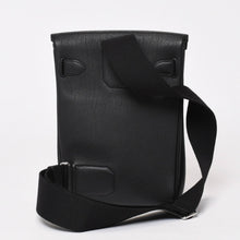 画像をギャラリービューアに読み込む, 新品同様 エルメス HERMES アッカドPM W刻印 ワンショルダーバッグ ブラック トゴ 新型 シルバー金具 中古 4b014069