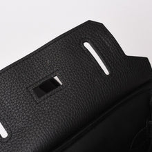 画像をギャラリービューアに読み込む, 新品同様 エルメス HERMES アッカドPM W刻印 ワンショルダーバッグ ブラック トゴ 新型 シルバー金具 中古 4b014069