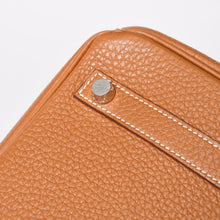 画像をギャラリービューアに読み込む, 極美品 HERMES エルメス バーキン30 ハンドバッグ トゴ ゴールド シルバー金具 ☐P刻印 中古 4b014041