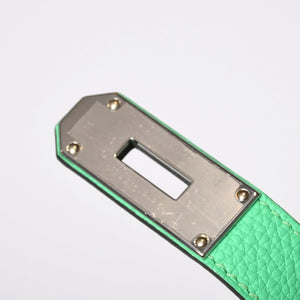 新品同様 エルメス HERMES アッカドPM B刻印 ワンショルダーバッグ ヴェールコミック トゴ 新型 シルバー金具 中古 4b014108