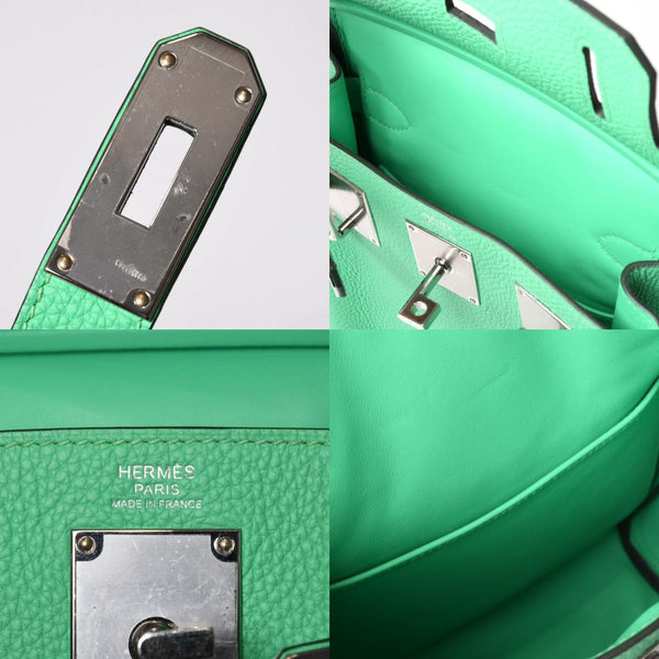 新品同様 エルメス HERMES アッカドPM B刻印 ワンショルダーバッグ ヴェールコミック トゴ 新型 シルバー金具 中古 4b014108