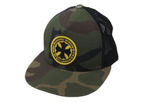 画像をギャラリービューアに読み込む, 極美品 CHROME HEARTS クロムハーツ ラウンドパッチ トラッカーキャップ CHプラスパッチカモフラ柄メッシュキャップ 中古 4b004405