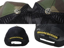 画像をギャラリービューアに読み込む, 極美品 CHROME HEARTS クロムハーツ ラウンドパッチ トラッカーキャップ CHプラスパッチカモフラ柄メッシュキャップ 中古 4b004405