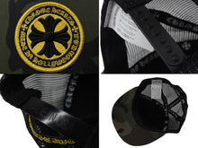 画像をギャラリービューアに読み込む, 極美品 CHROME HEARTS クロムハーツ ラウンドパッチ トラッカーキャップ CHプラスパッチカモフラ柄メッシュキャップ 中古 4b004405