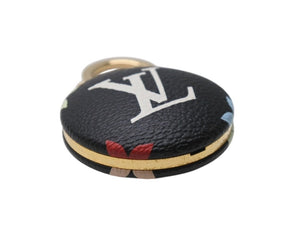極美品 LOUIS VUITTON ルイヴィトン アストロトロピカル モノグラム キーチャーム M51912 PVC ブラック マルチカラー 中古 4b004654