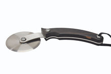 Load image into Gallery viewer, 極美品 CHROME HEARTS クロムハーツ PIZZA CUTTER ピザカッター CHプラス ホースシュー エボニーウッド シルバー925 中古 4b004871