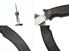 Load image into Gallery viewer, 極美品 CHROME HEARTS クロムハーツ PIZZA CUTTER ピザカッター CHプラス ホースシュー エボニーウッド シルバー925 中古 4b004871