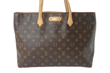 Load image into Gallery viewer, LOUIS VUITTON ルイ ヴィトン ウィルシャーMM ハンドバッグ M45644 モノグラムキャンバス ブラウン 美品 中古 4b003436