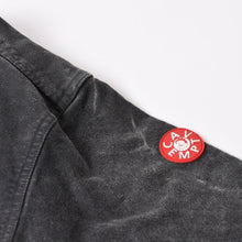 Load image into Gallery viewer, C.E / CAV EMPT シーイー BLEACHED BIG SHIRT CES15SH02 サイズL グレー ロゴパッチ 美品 中古 4b013789