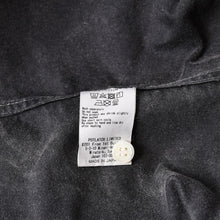 Load image into Gallery viewer, C.E / CAV EMPT シーイー BLEACHED BIG SHIRT CES15SH02 サイズL グレー ロゴパッチ 美品 中古 4b013789