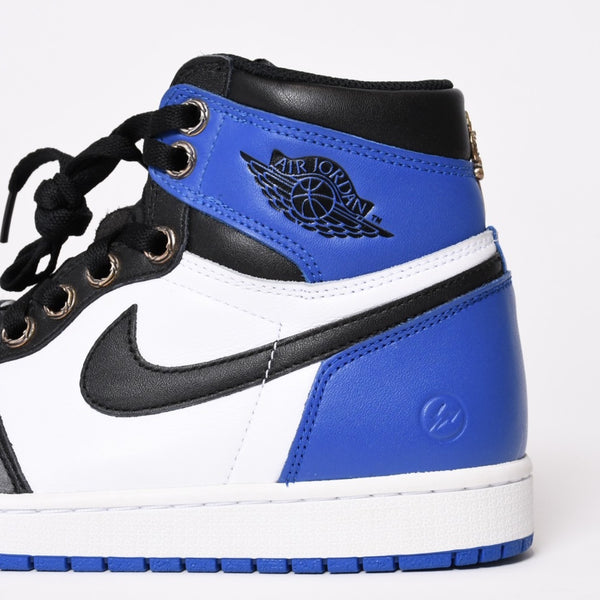 新品未使用 NIKE × FRAGMENT × CHROME HEARTS エアジョーダン1 スニーカー 716371 サイズ29.5cm ダガー装飾 中古 4c070378