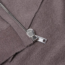 Load image into Gallery viewer, Rick Owens リックオウエンス カシミヤ ジップアップ ニットフーディー RU02B2614-WSB サイズXXL 美品 中古 4b013656