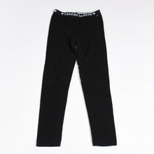 Load image into Gallery viewer, 極美品 CHROME HEARTS クロムハーツ LOGO PRINT LEGGINGS ロゴプリント レギンス サイズS ホースシュー プリント ブラック 中古 4b013681