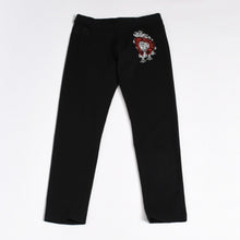 Load image into Gallery viewer, 新品同様 CHROME HEARTS クロムハーツ LOGO PRINT LEGGINGS ロゴプリント レギンス サイズS セメタリークロス ホースシュー 中古 4b013679