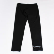 Load image into Gallery viewer, 新品同様 CHROME HEARTS クロムハーツ LOGO PRINT LEGGINGS ロゴプリント レギンス サイズS セメタリークロス ホースシュー 中古 4b013679