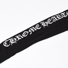 画像をギャラリービューアに読み込む, 極美品 CHROME HEARTS クロムハーツ SIDE LOGO PRINT LEGGINGS サイドロゴプリント レギンス サイズS ブラック 中古 4b013680