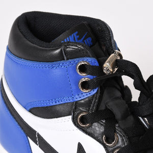 新品未使用 NIKE × FRAGMENT × CHROME HEARTS エアジョーダン1 スニーカー 716371 サイズ29.5cm ダガー装飾 中古 4c070378