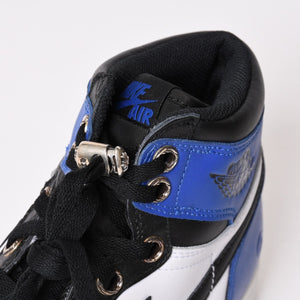 新品未使用 NIKE × FRAGMENT × CHROME HEARTS エアジョーダン1 スニーカー 716371 サイズ29.5cm ダガー装飾 中古 4c070378