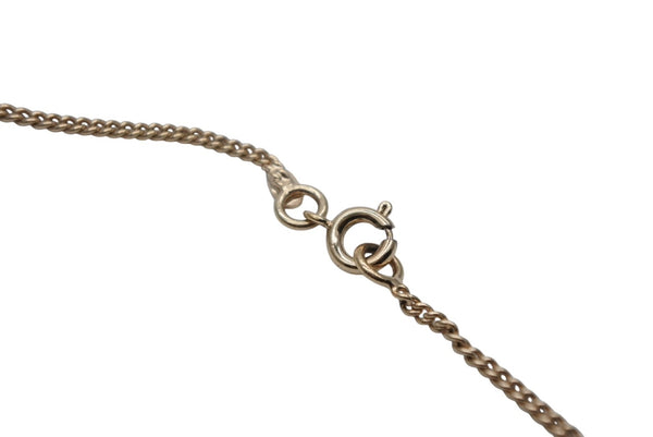 極美品 CHANEL シャネル リップ ネックレス アクセサリー 04A刻印 7g メタル ラインストーン ブラック レッド ゴールド金具 中古 4c073928
